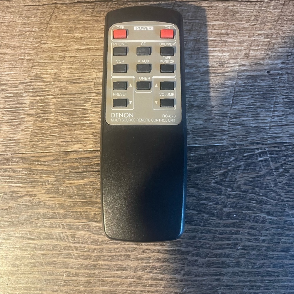 Denon Remote Control Unit RC-873 for DRA685 - Tested